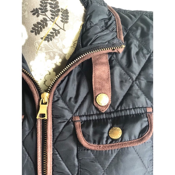 BANANA REPUBLIC Black and brown vest - Picture 2 of 4